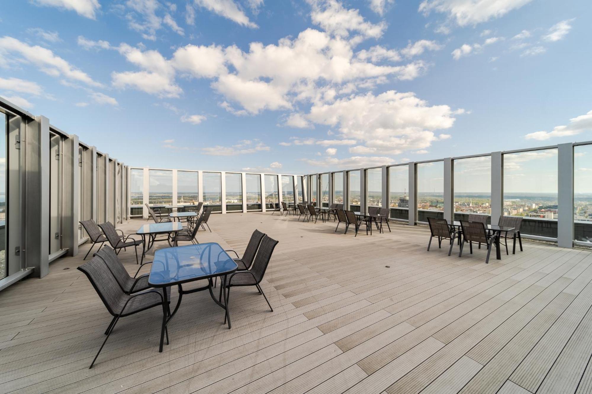Hanza Tower Apartment No 628 - 6Th Floor, Balcony, Swimming Pool Szczecin Exterior photo